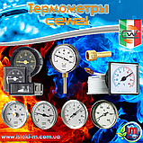 Cewal TRP 80 VI термоманометр аксіальний фронтальний Ø 80 1/2" 120 °C 4 бари, фото 8