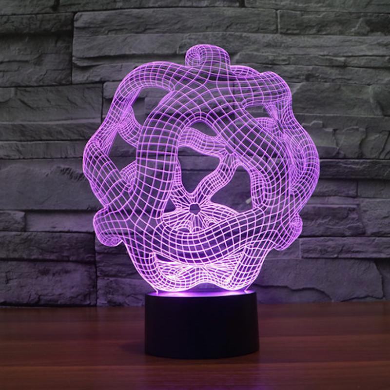 3D світильник 3D Lamp Абстракція (LP-1174)