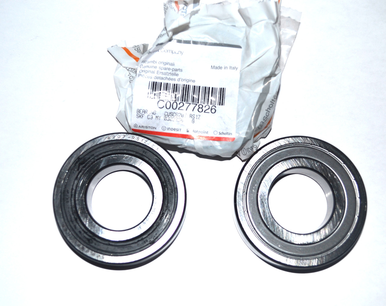 Підшипник для пральної машинки SKF 6207-RS1Z/C3 (6207) 35mm*72mm*17mm