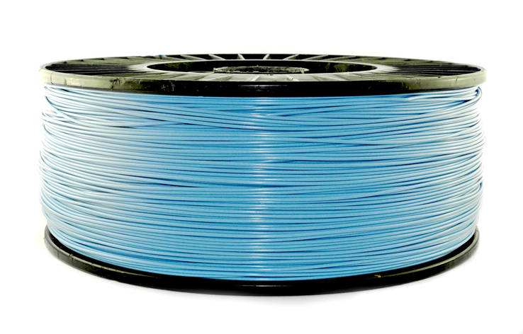 Нитка PLA (ПЛА) пластик для 3D-друку, Небесно-блакитний (1.75 мм/3 кг), фото 1