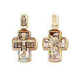 Хрест срібний Розп'яття Христове. Ангел Охоронець, фото 6