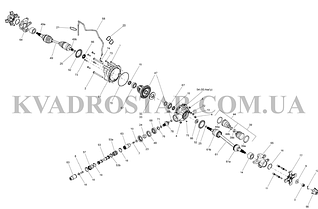 Привод передний Brp (2012-2023)