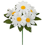 Букет ромашки бордюр, 21см (50 шт в уп), фото 2