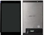 Дисплей (экран) для Lenovo Tab 4 TB-8504F + тачскрин, черный (желтый шлейф)