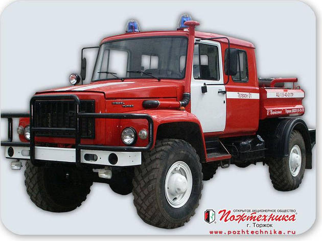 Пожежна машина ГАЗ АЦ 1,6-40, фото 1