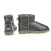 Жіночі уггі UGG Classic Mini Metallic Grey original, фото 4