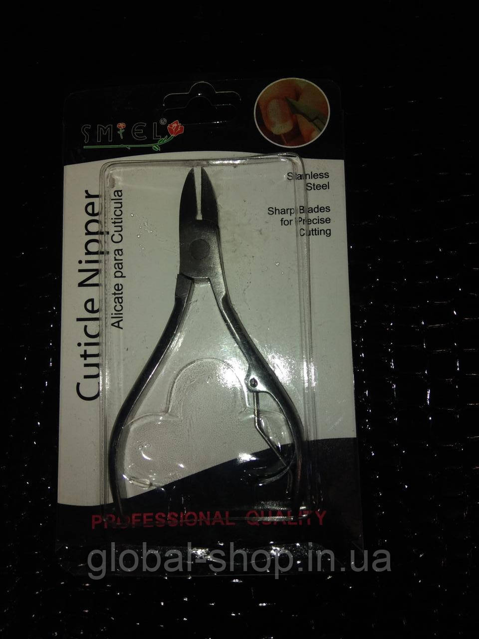 Кусачки для видалення кутикули Smiel Cuticle Nipper великі