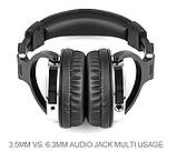 Навушники Oneodio Pro 10 Black з мікрофоном HIFI, фото 5