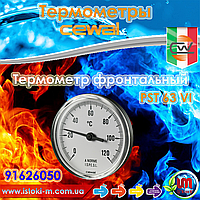 Термометр фронтальный металл CEWAL PST63VI ∅63, 0÷120°С