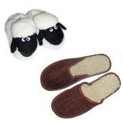 Домашні тапочки з овчини