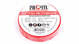 Ізострічка Profix 20 метрів ширина 15 мм товщина 0,13 мм, синя Червоний
