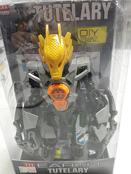 Трансформер робот Tutelary чорний пластиковий