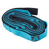 Стрічка для розтяжки на 12 петель стрічковий еспандер 235х2.5 см 2608, фото 8