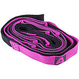 Стрічка для розтяжки на 12 петель стрічковий еспандер 235х2.5 см 2608, фото 7