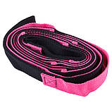 Стрічка для розтяжки на 12 петель стрічковий еспандер 235х2.5 см 2608, фото 10