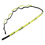 Стрічка для розтяжки на 12 петель стрічковий еспандер 235х2.5 см 2608, фото 4