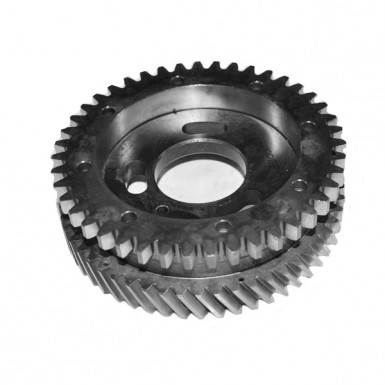 Шестерня приводу ПНВТ і компр (Z=54/43) Д-260 (нов. обр.) (модуль 2,75, кут нахилу 15)(пр-во ММЗ)