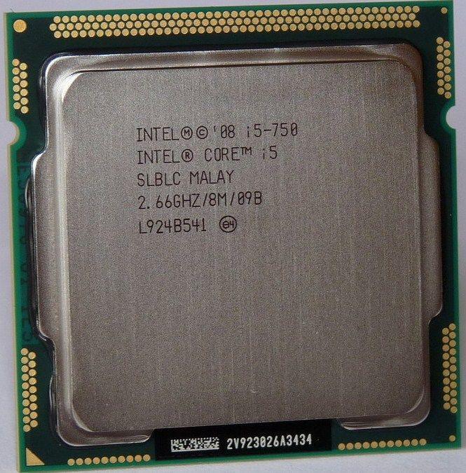 ПОТУЖНИЙ 4ЬОХ ЯДЕРНИК на S1156 INTEL Core i5-750 (2,66 ГГц,Turbo BOOST до3,2GHz, LGA1156,4 ЯДРА