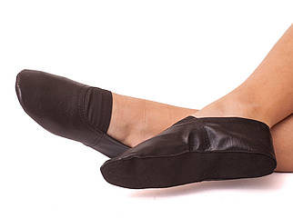 Чешки дитячі кожзам класичні ЧОРНІ