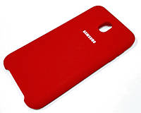 Чохол Silicone Case Cover для Samsung Galaxy J7 J730 (2017) червоний