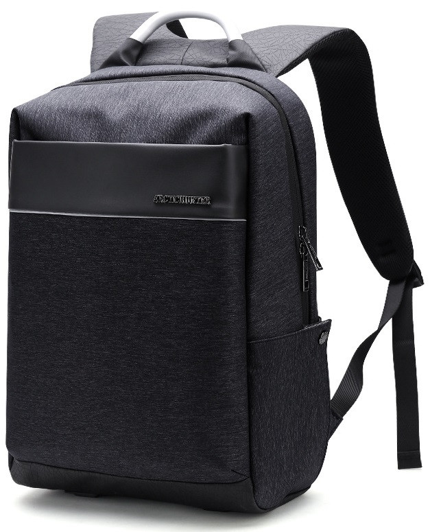 Стильный деловой рюкзак для ноутбука до 15,6" и планшета до 9,7" Arctic Hunter B00218, влагозащищённый, 23л