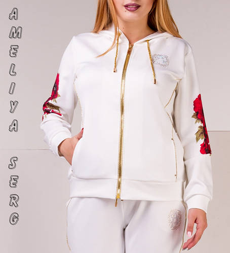 Купить Турецкий стильный прогулочный спортивный костюм женский на ...