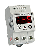 Терморегулятор DigiTOP ТК-4 (одноканальний, датчик DS18B20) DIN, –55 °C...+125 °C, крок: 0,1 °C, термостат, датчик