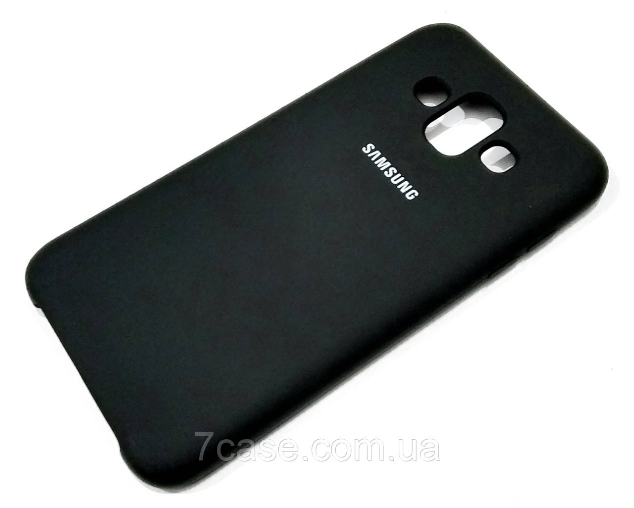 Чохол Silicone Case Cover для Samsung Galaxy J7 Duo J720 чорний