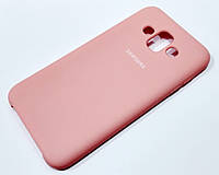 Чохол Silicone Case Cover для Samsung Galaxy J7 Duo J720 рожевий