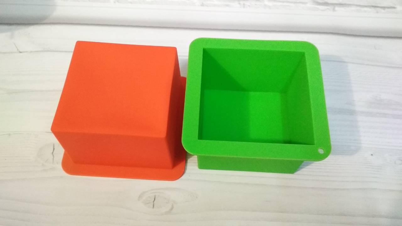 Силіконова форма для випікання квадрат квадратна, фото 1