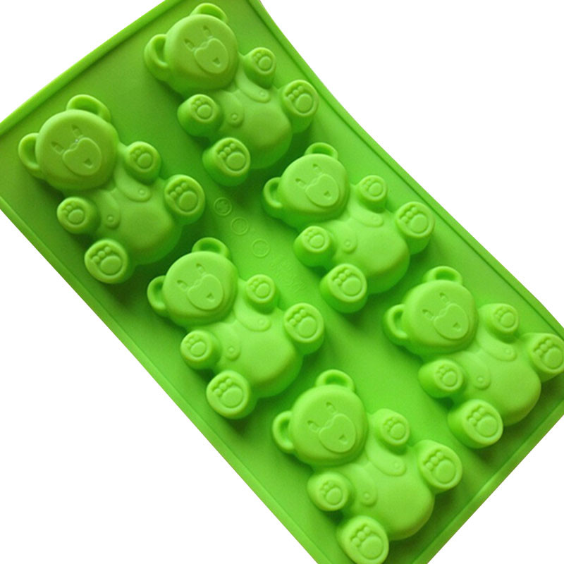 Силіконова форма для випікання ведмедика барні, ведмедики барні, ведмеді, фото 1