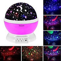 Ночник проектор звездного неба Star Master Dream rotating projection lamp, стар мастер