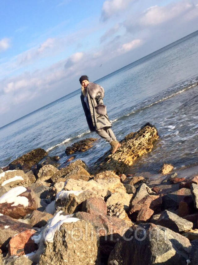 фотоотчет от покупателя Парка женская с мехом