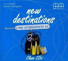 New Destinations Pre-Intermediate A2 Class CDs (2)