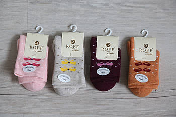 Шкарпетки для дівчинки махрові, розмір 5-6
