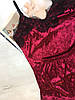 Піжама жіноча велюрова майка і шорти зливу, фото 2