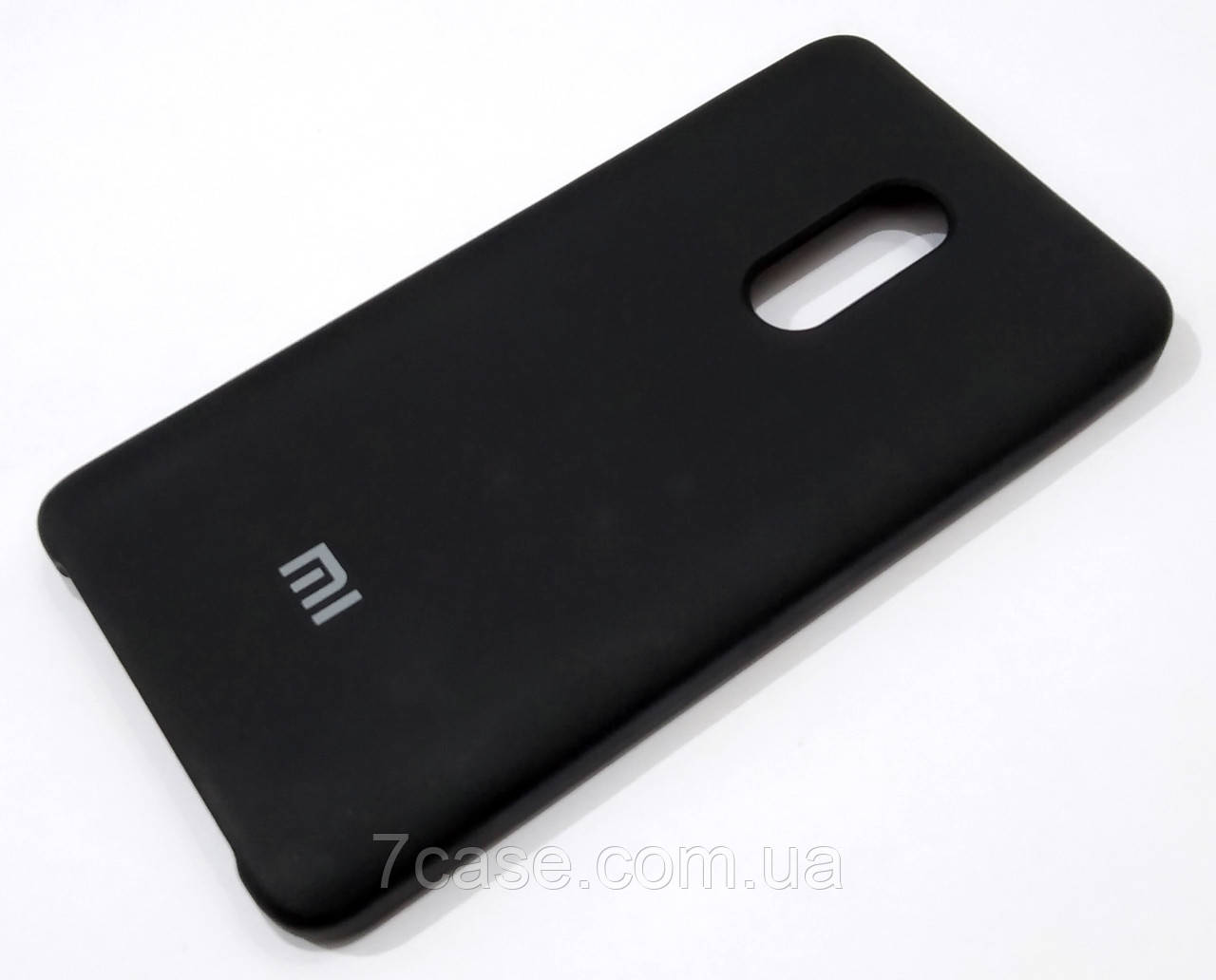 Чохол Silicone Case Cover для Xiaomi Redmi Note 4X чорний