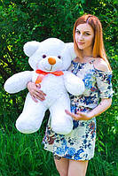 Подарок для любимой - Плюшевый медведь Тедди 80 см белый