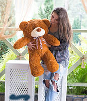 Подарок для любимой - Плюшевый медведь Тедди 80 см коричневый
