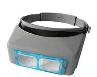 Бинокулярная налобная лупа со стекляными линзами Magnifier 81007-В ( 2Х или 3,5Х)