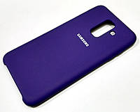 Чохол Silicone Case Cover для Samsung Galaxy A6+ A605 2018 / A6 Plus 2018 фіолетовий