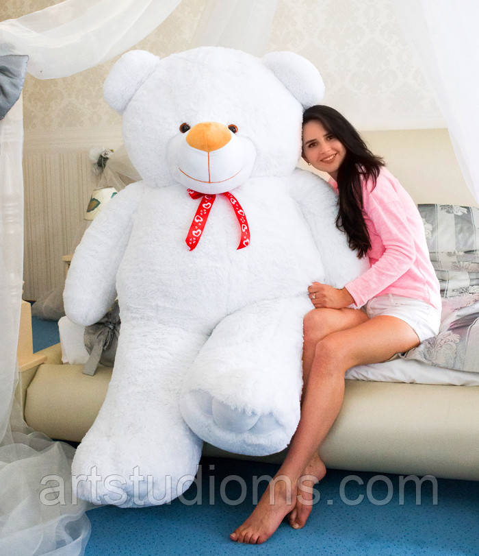 М'який і плюшевий Плюшевий ведмедик 200 см, фото 1