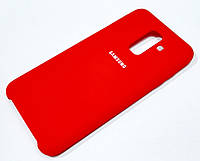Чохол Silicone Case Cover для Samsung Galaxy A6+ A605 2018 / A6 Plus 2018 червоний