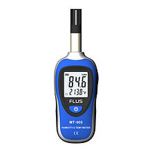 Цифровий термогігрометр FLUS MT903 MINI (-30 - 70°С; 0 - 100% RH) Ціна з ПДВ