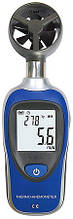 Цифровий анемометр Flus ET-905C (від 0,2 до 30 м/с) з вимірюванням температури повітря Ціна з ПДВ