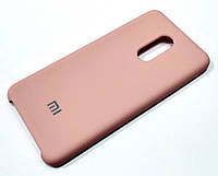 Чохол Silicone Case Cover для Xiaomi Redmi 5 рожевий