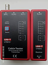 Тестер кабелю UNIT UT681C для інтерфейсу RJ45 RJ11 BNC