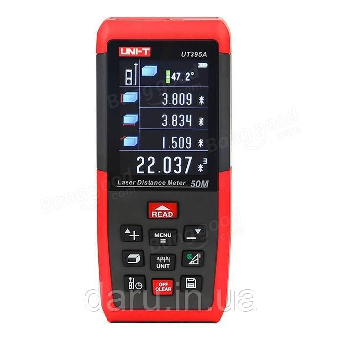 Професійний лазерний далекомір ( лазерна рулетка ) UNIT UT395A (0,05-50 м)
