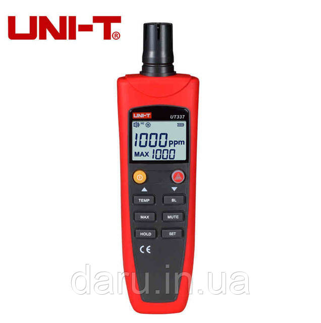 Детектор чадного газу (CO) UNIT UT337A (0-1000 ppm)