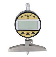 Глубиномер индикаторный цифровой Shahe 5328-100A (0-100 мм/0,01 мм)